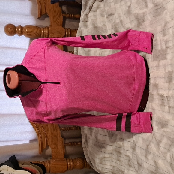 PINK Victoria's Secret Tops - Pink quarte zip pullover
